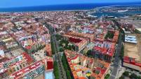 drone foto valencia stad citytrip inclusief strand 1
